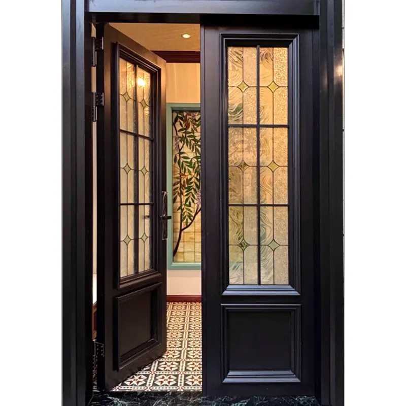 Kunstnerisk design af aluminiumslegering døre