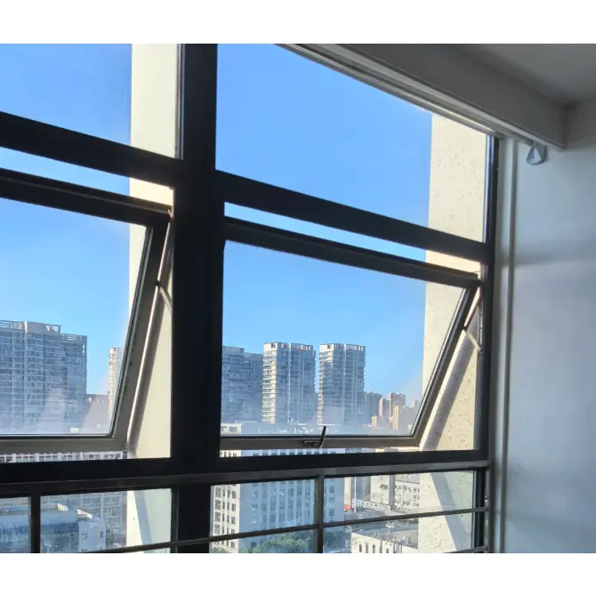 Udadgående vinduer af aluminiumslegering