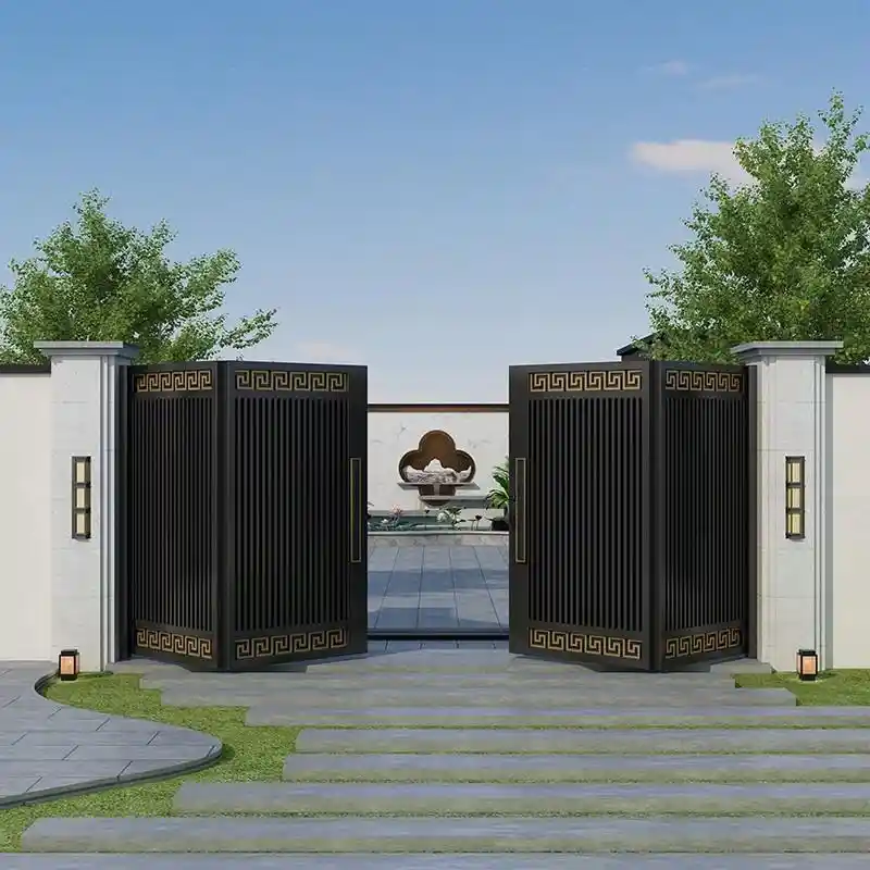 Privacy Gate i aluminiumslegering