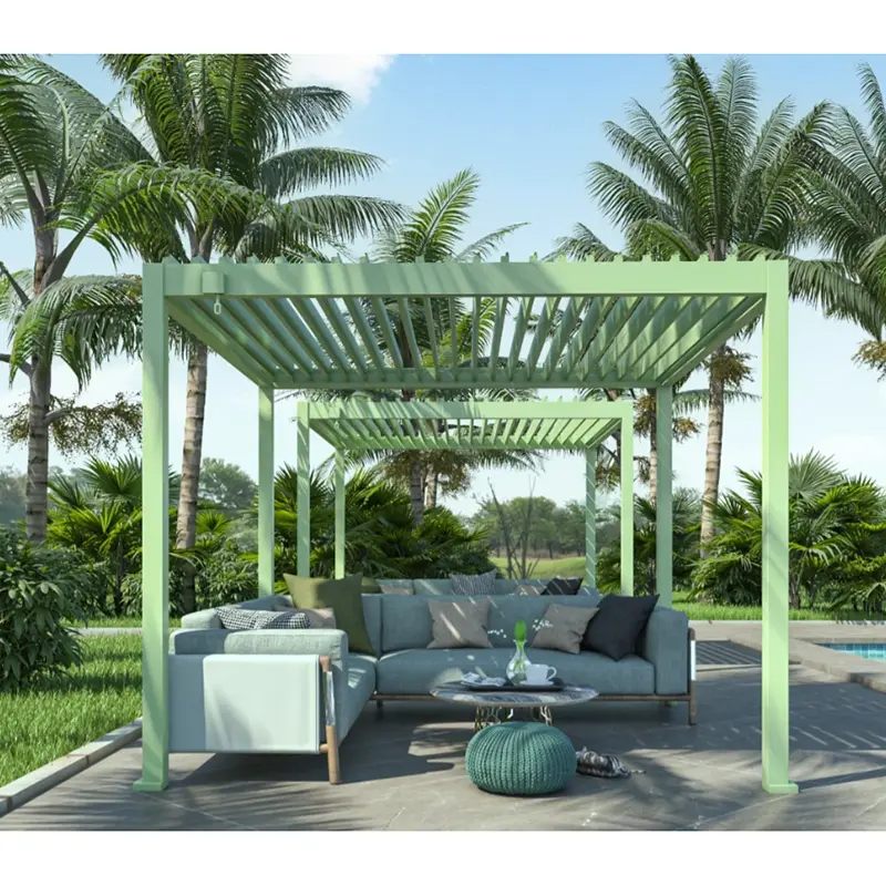 Manuelt udtrækkeligt lysthus